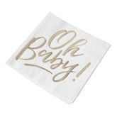 Oh Baby! Baby Shower Napkins - The Party Room